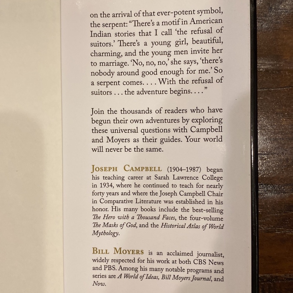 NATIONAL BESTSELLER -The Power of Myth by Joseph Campbell - Picture 7 of 7